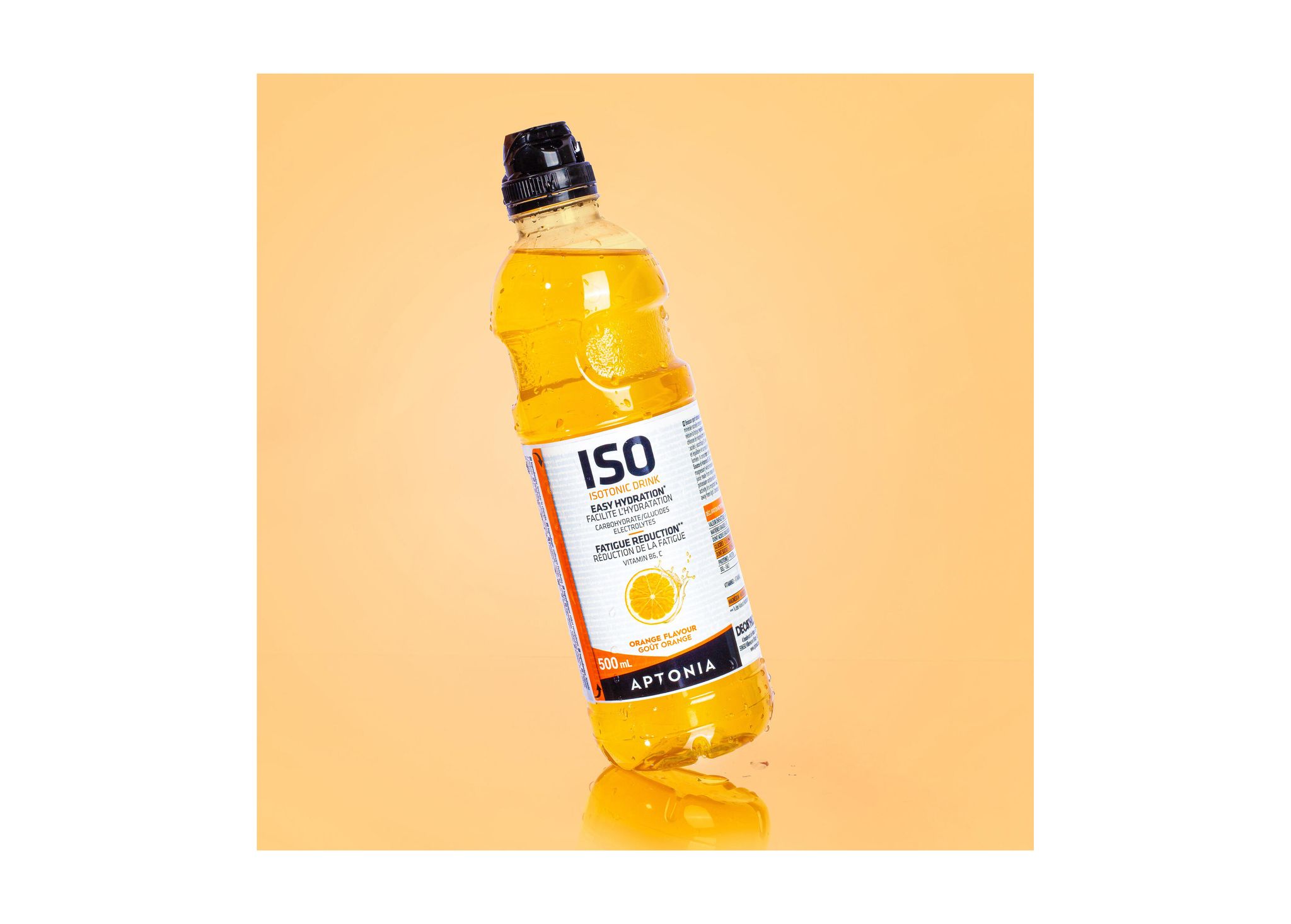 Der Sporthändler Decathlon ruft das Iso-Sportgetränk trinkfertig Orange 500 ml zurück.