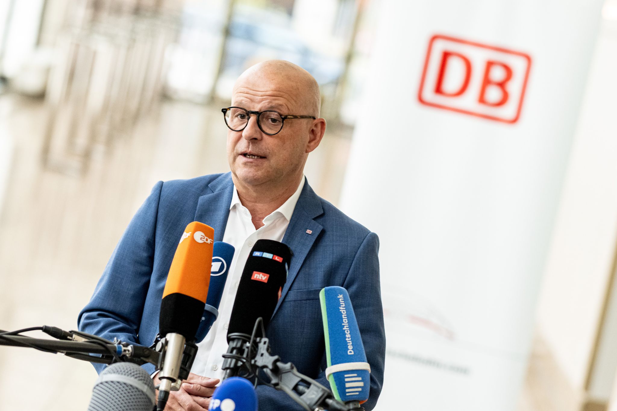 Martin Seiler, DB-Personalvorstand, hält die Forderungen der GDL für «unerfüllbar».