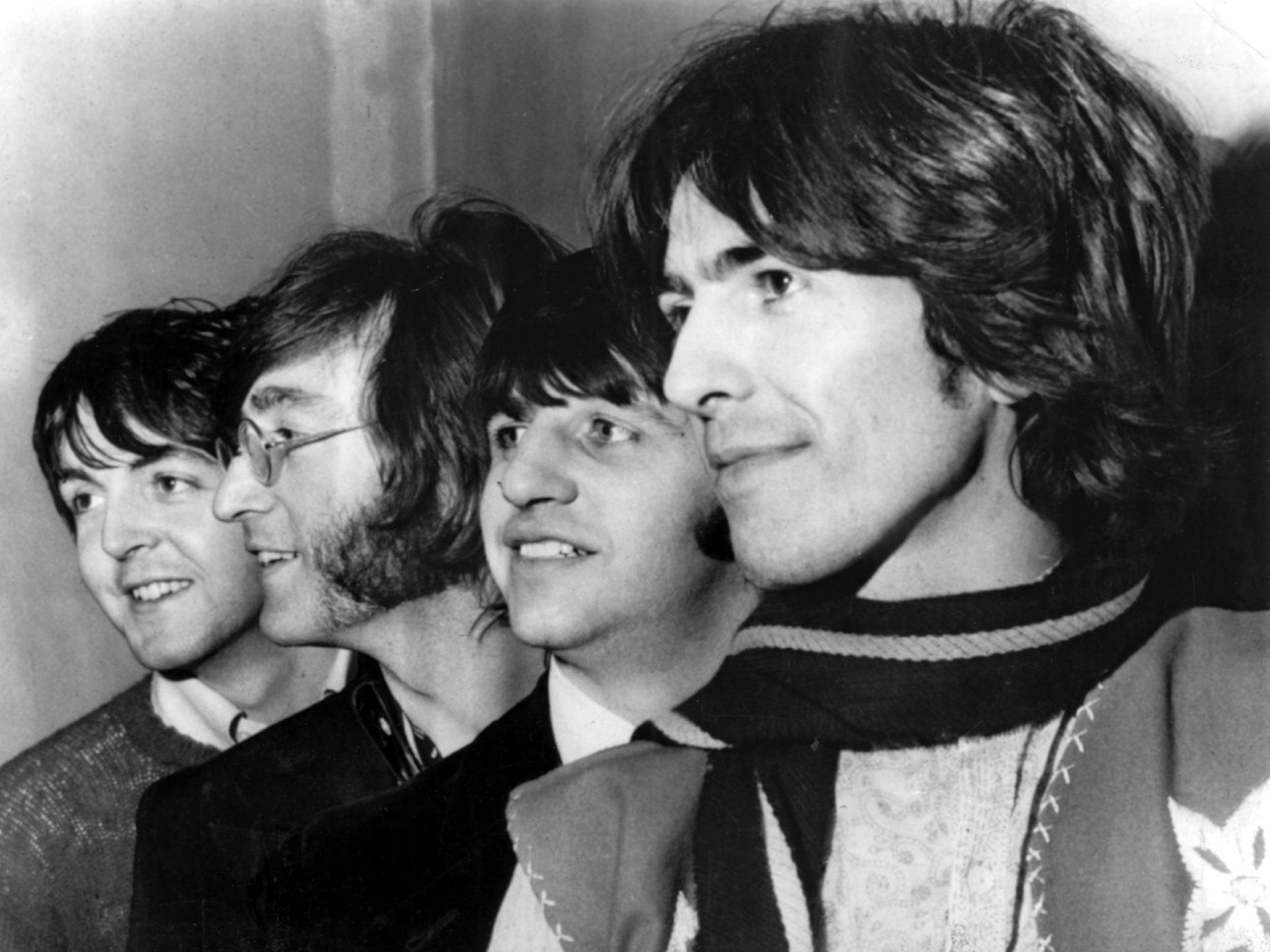 Paul, John, Ringo und George.