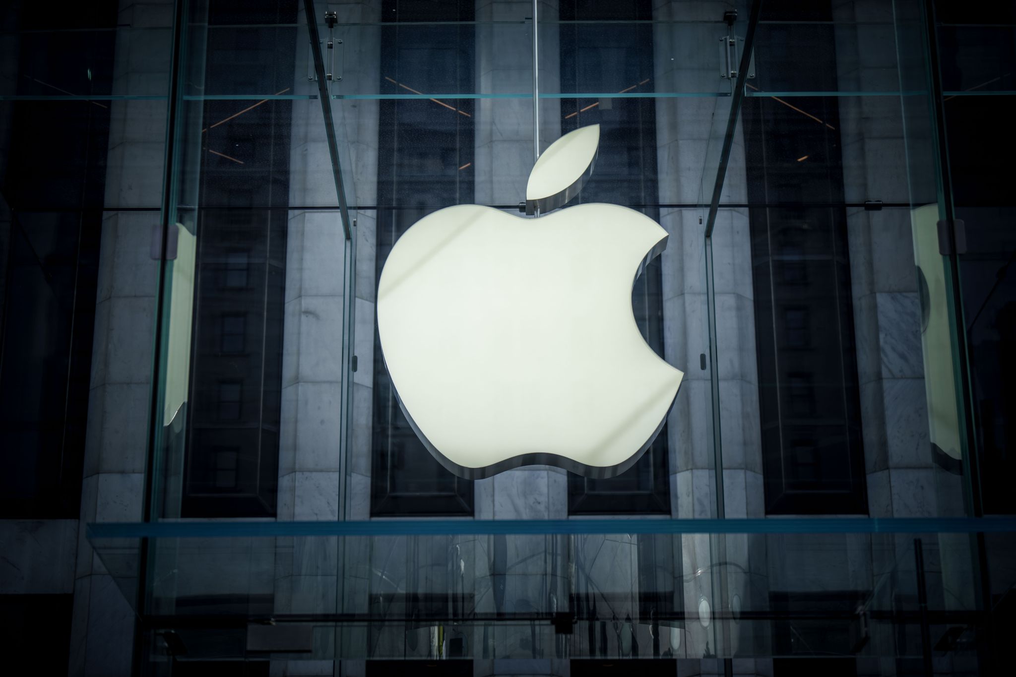 Das Logo von Apple: Dem Unternehmen droht ein neuer Prozess um eine Milliarden-Steuernachzahlung in Irland.