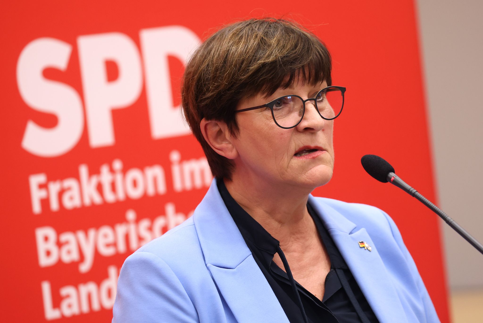Saskia Esken wird voraussichtlich wieder zur Wahl des SPD-Vorstands antreten.
