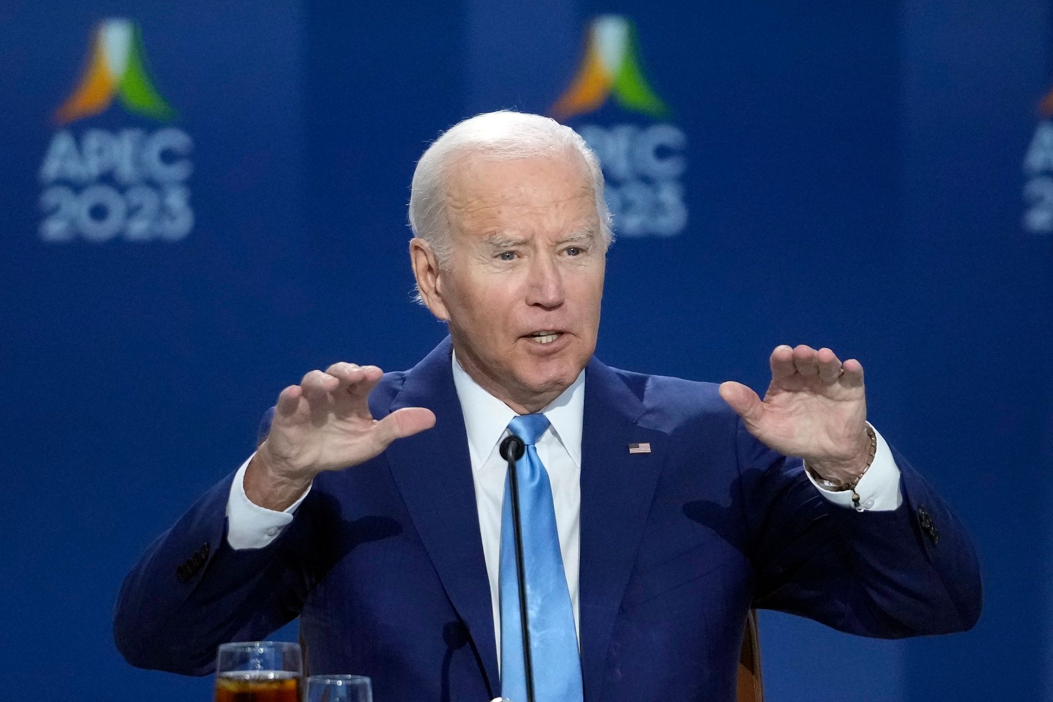 «Die Vereinigten Staaten sind eine pazifische Macht», betont US-Präsident Joe Biden beim Apec-Gipfel in San Francisco.