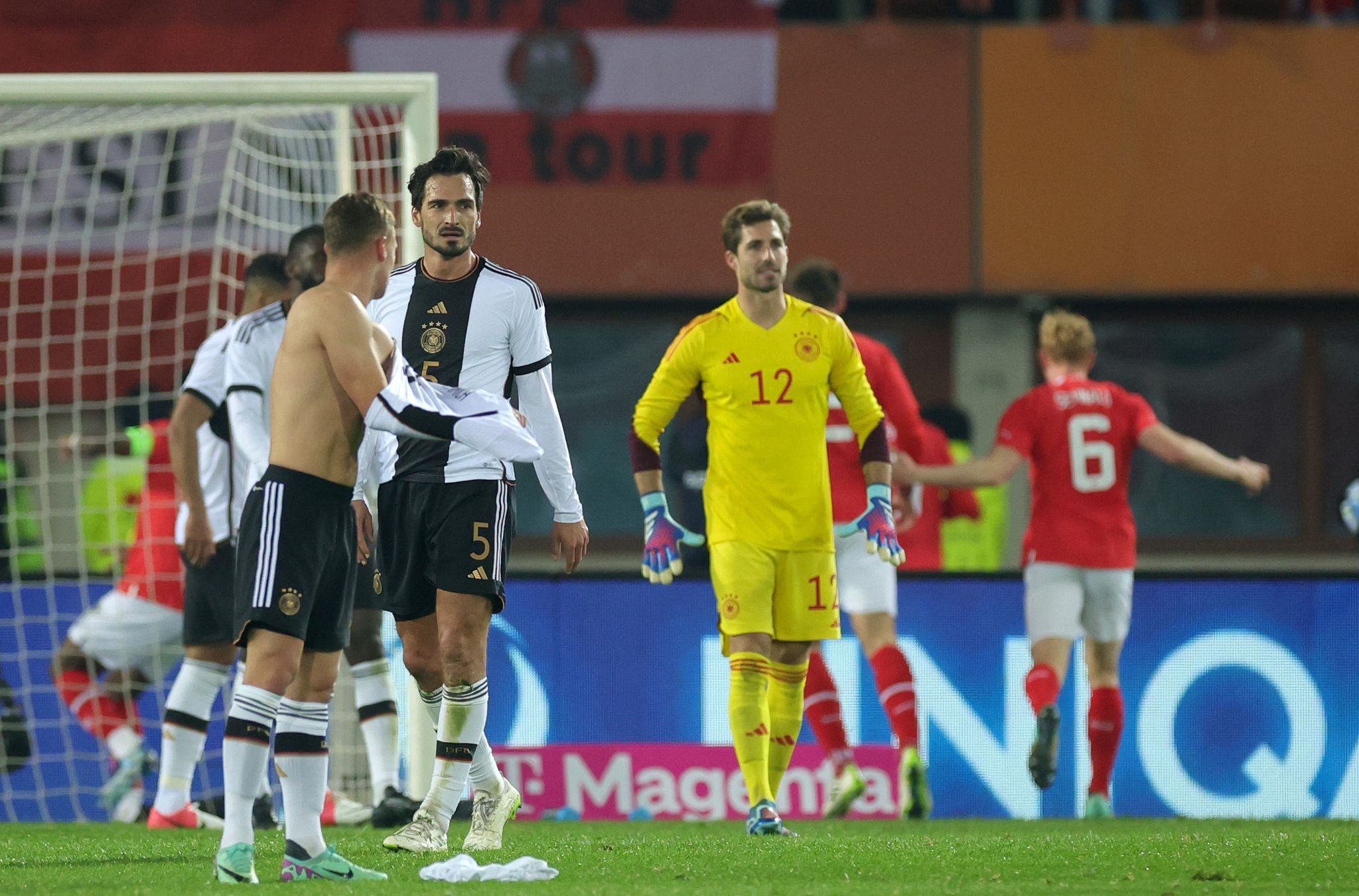Die DFB-Elf musste sich Österreich mit 0:2 geschlagen geben.