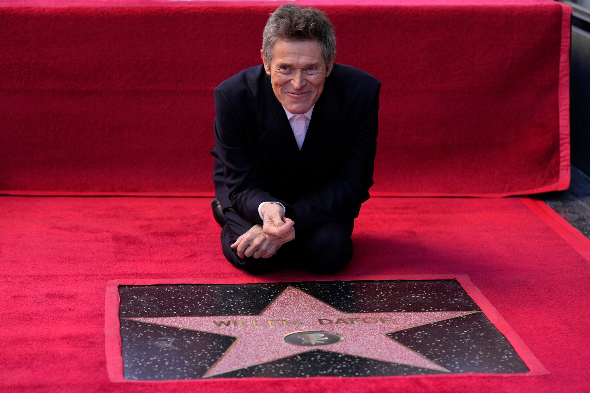 Willem Dafoe bekommt seinen Stern auf dem Hollywood «Walk of Fame».