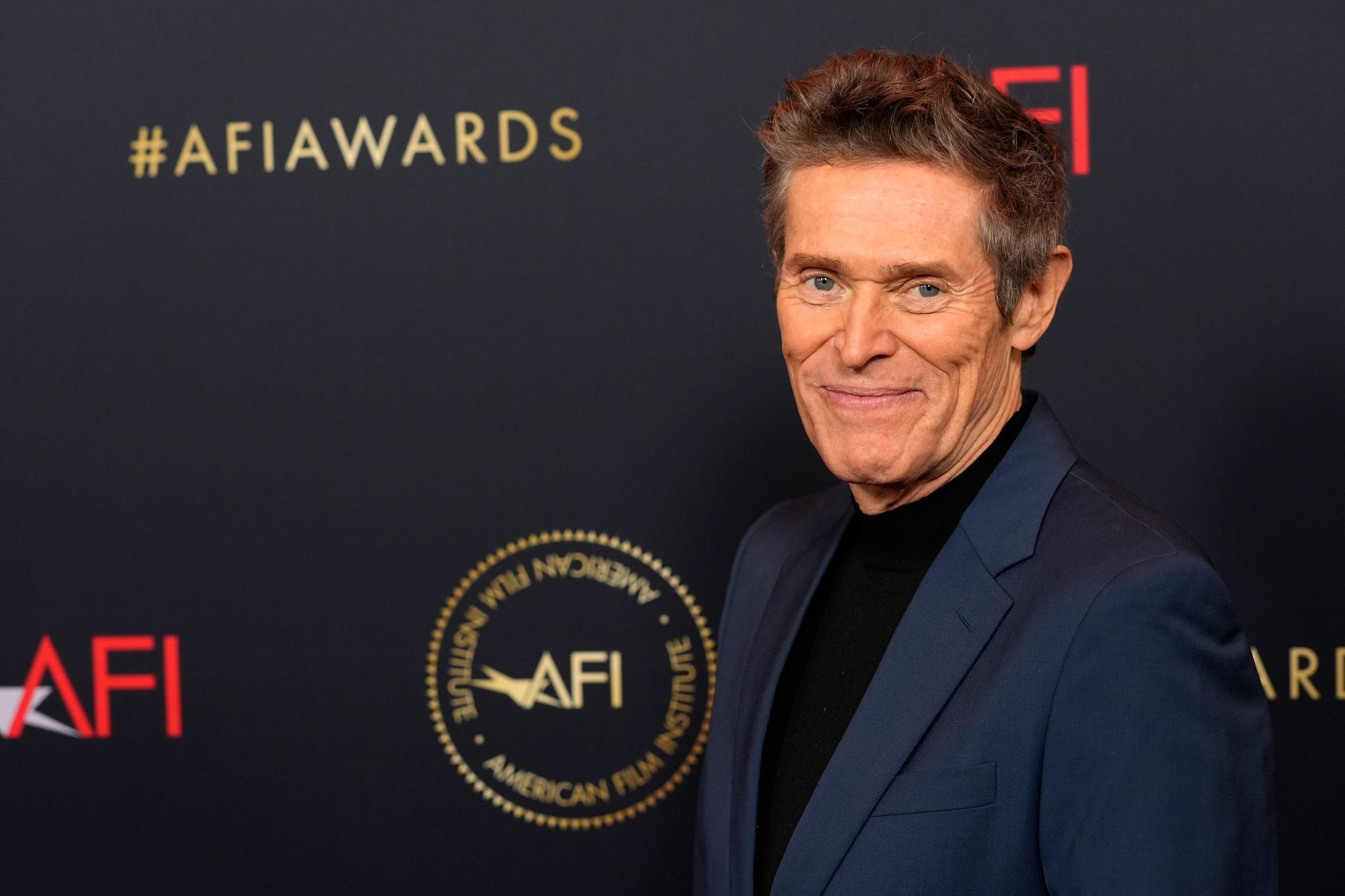 Die Trophäen-Saison ist in Hollywood in vollem Gange: Willem Dafoe kommt zur Verleihung der AFI Awards in Beverly Hills.