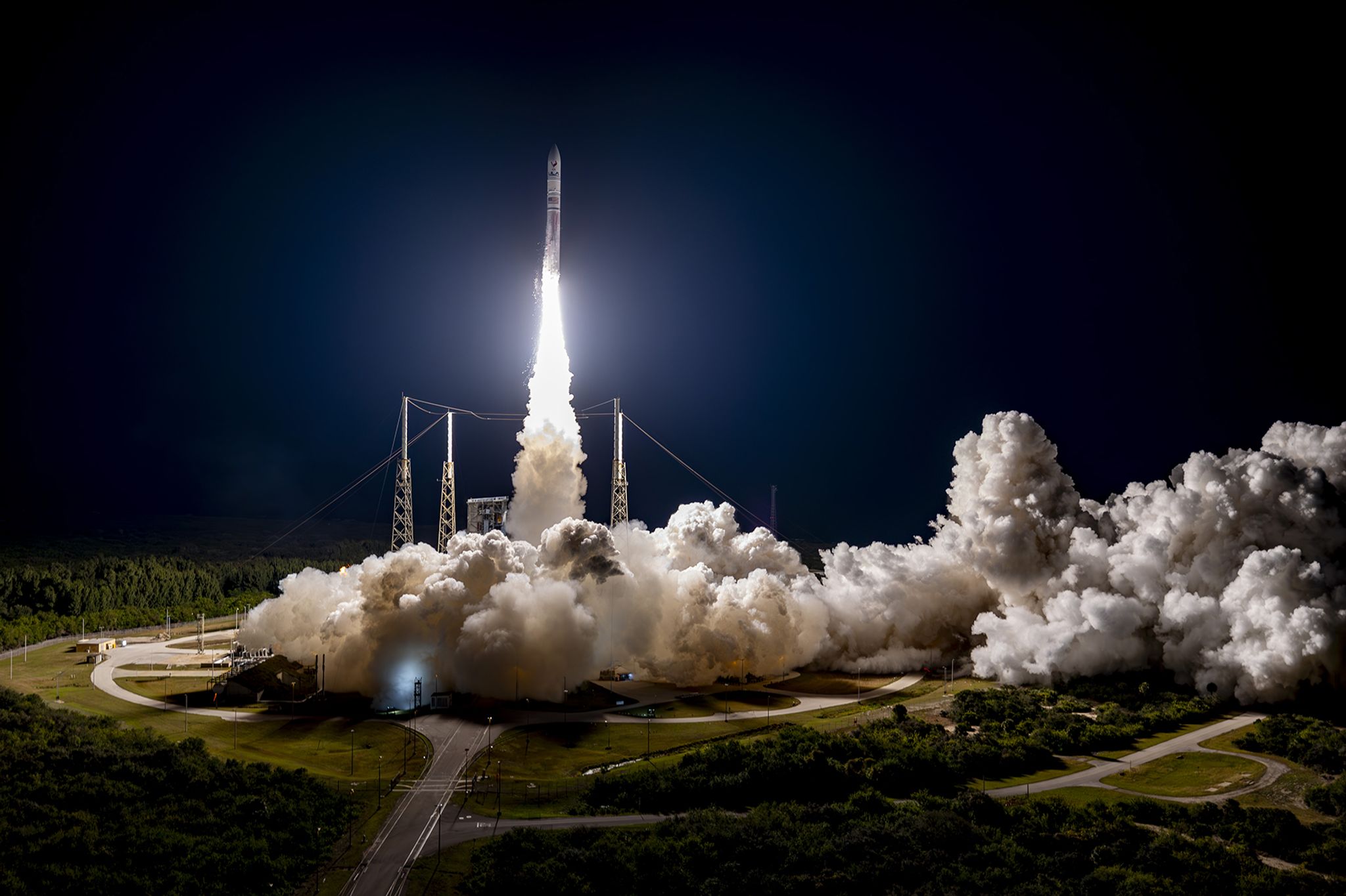 Start der ULA Vulcan VC2S-Rakete für die Peregrine Mission One (PM1) Anfang Januar in Florida.