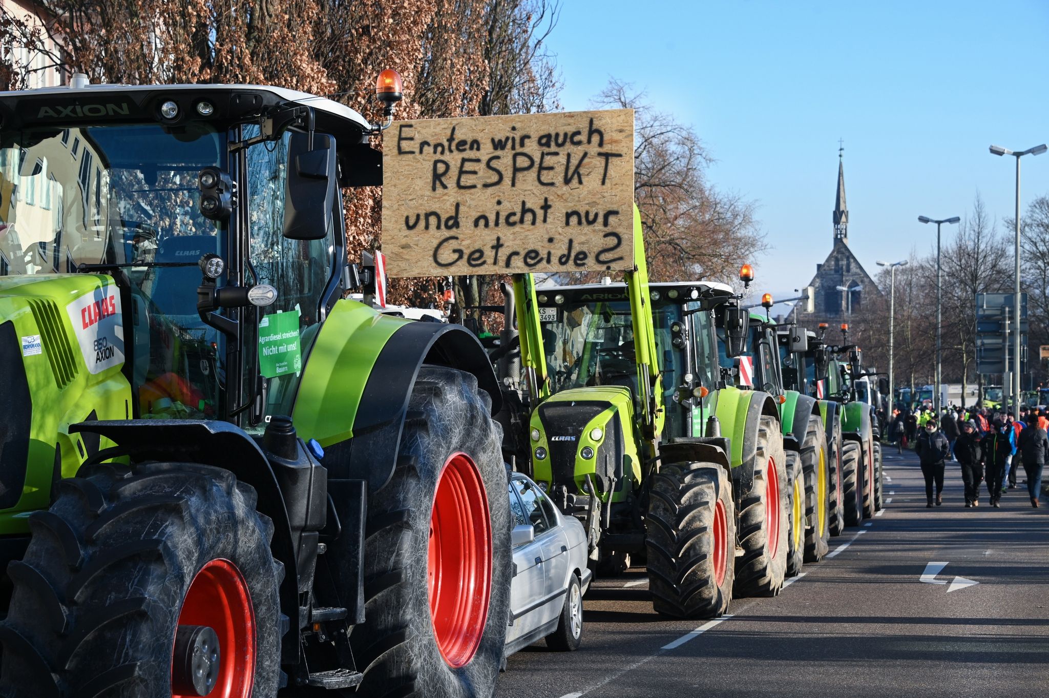 In Deutschland war der Protest am geplanten Ende der Subventionen etwa für Agrardiesel entbrannt.
