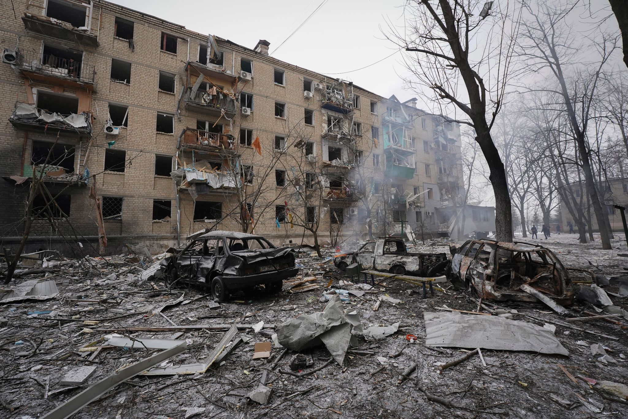 Die oft attackierte Region Charkiw im Nordosten der Ukraine meldet russische Angriffe.