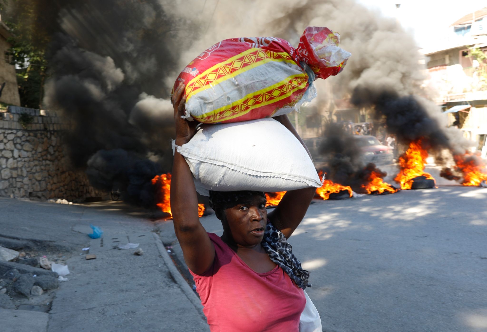 Fast die Hälfte der elf Millionen Bewohner Haitis leidet laut Vereinten Nationen unter akutem Hunger.