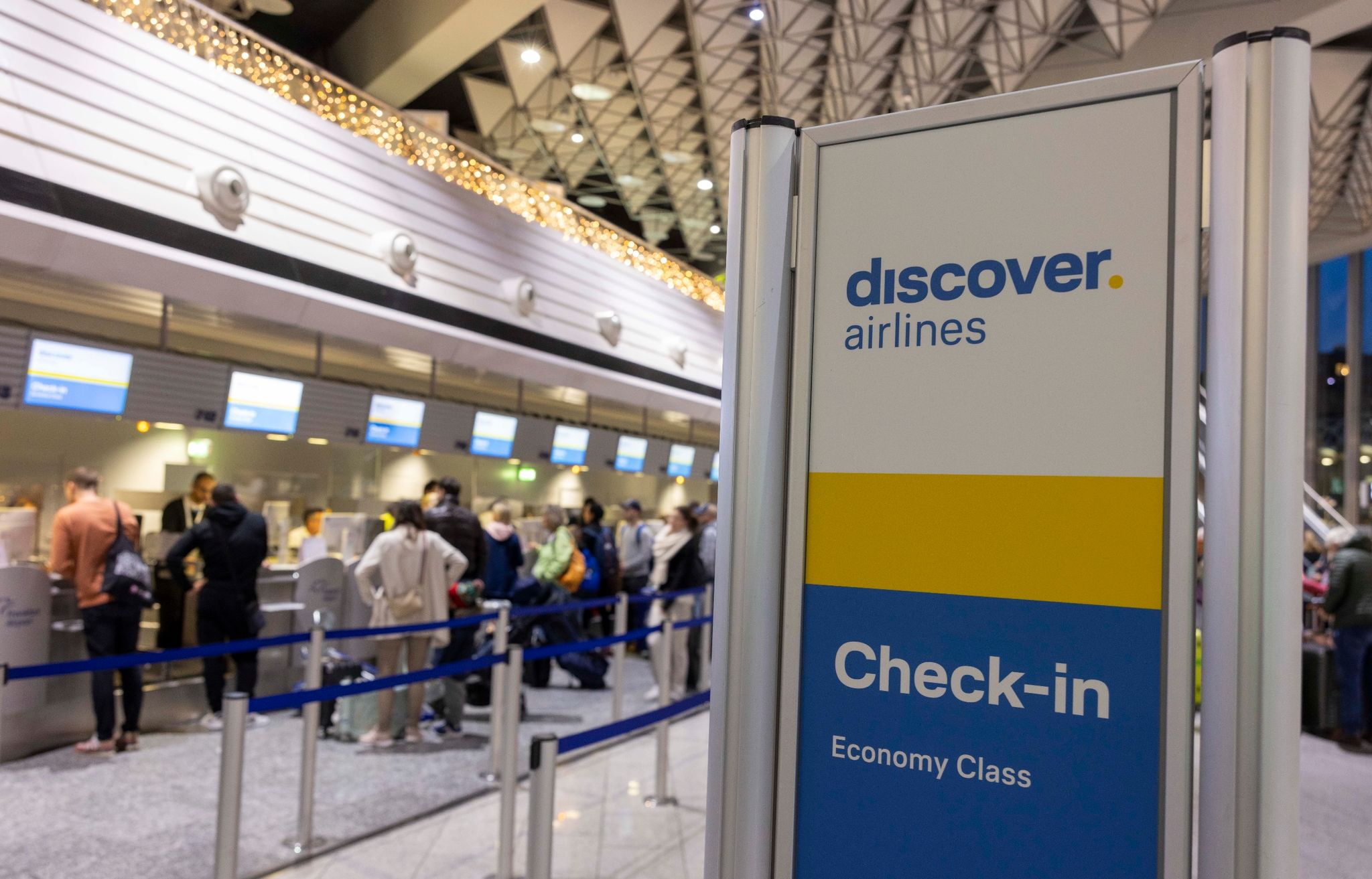 Discover hatte angekündigt, am Samstag zwei Drittel sämtlicher Flüge anzubieten.