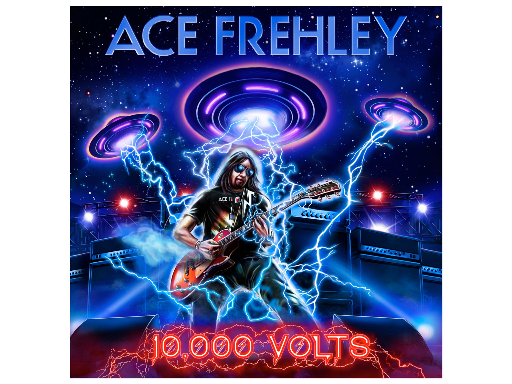 «10,000 Volts» heißt das neue Album von Ace Frehley.